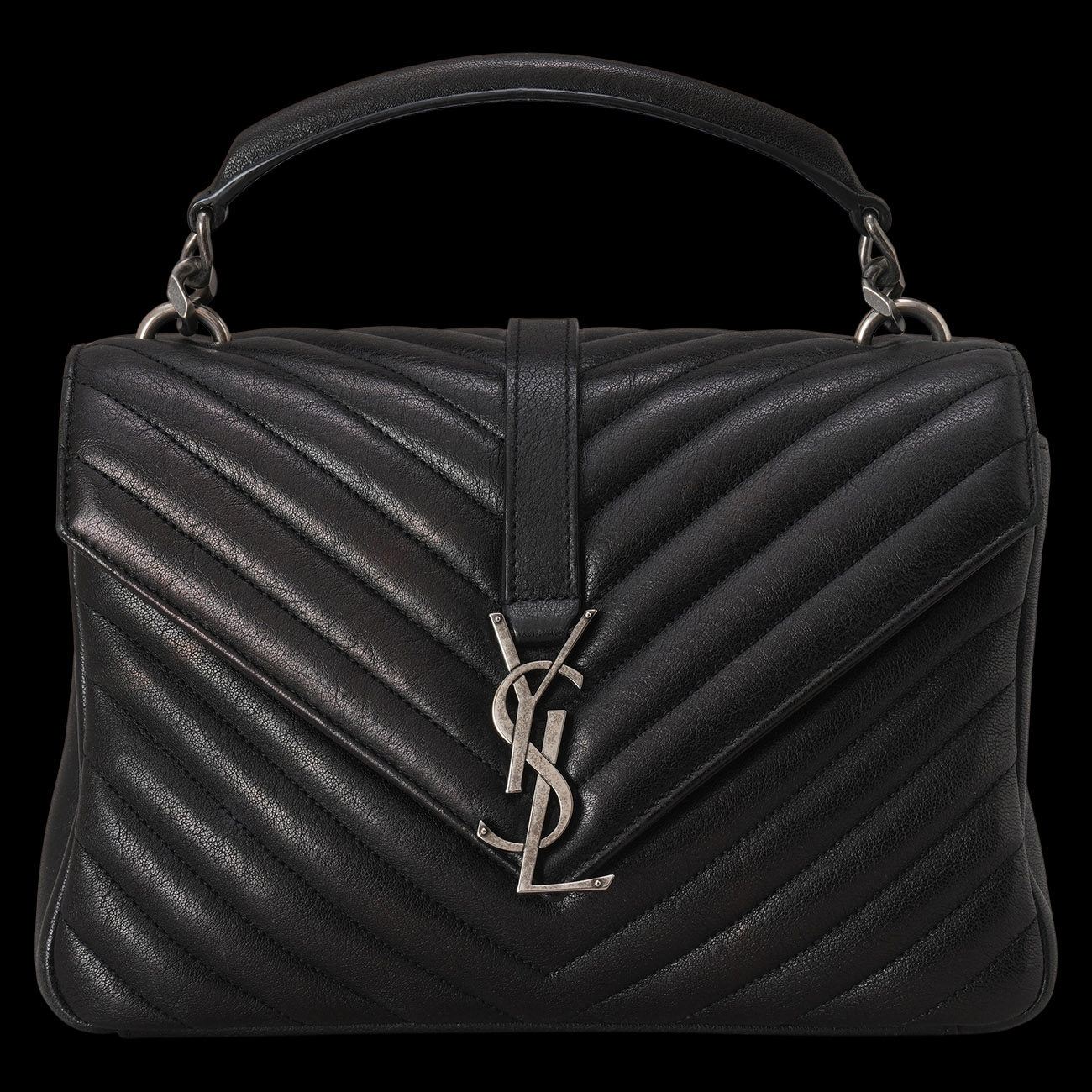 YVES SAINT LAURENT(USED)생로랑 428056 컬리지 미듐 숄더백